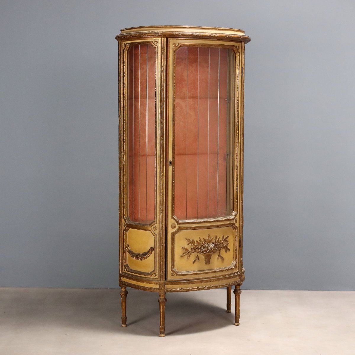 Vetrina in Stile Neoclassico Italia Fine XIX Secolo