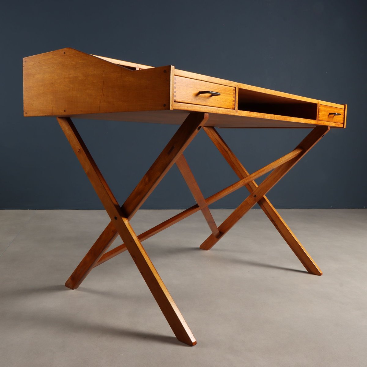 Scrivania Anni '50 Cantieri Carugati Design di Gianfranco Frattini e Franco Bettonica-photo-2