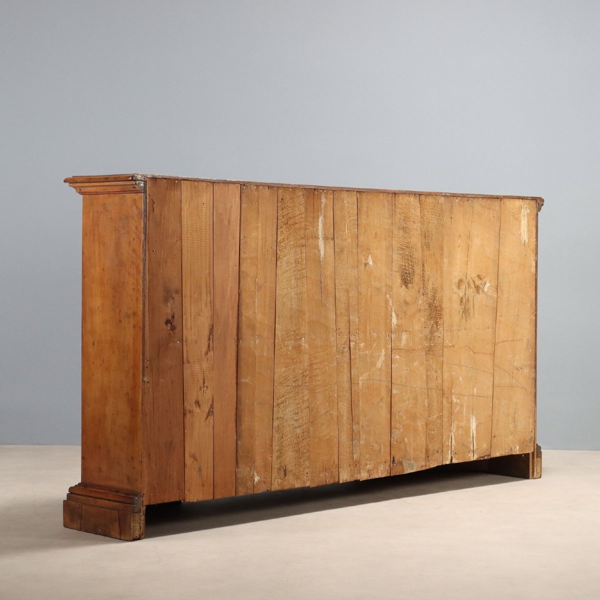 Credenza Barocca Scantonata in Noce Italia XVIII Secolo-photo-7