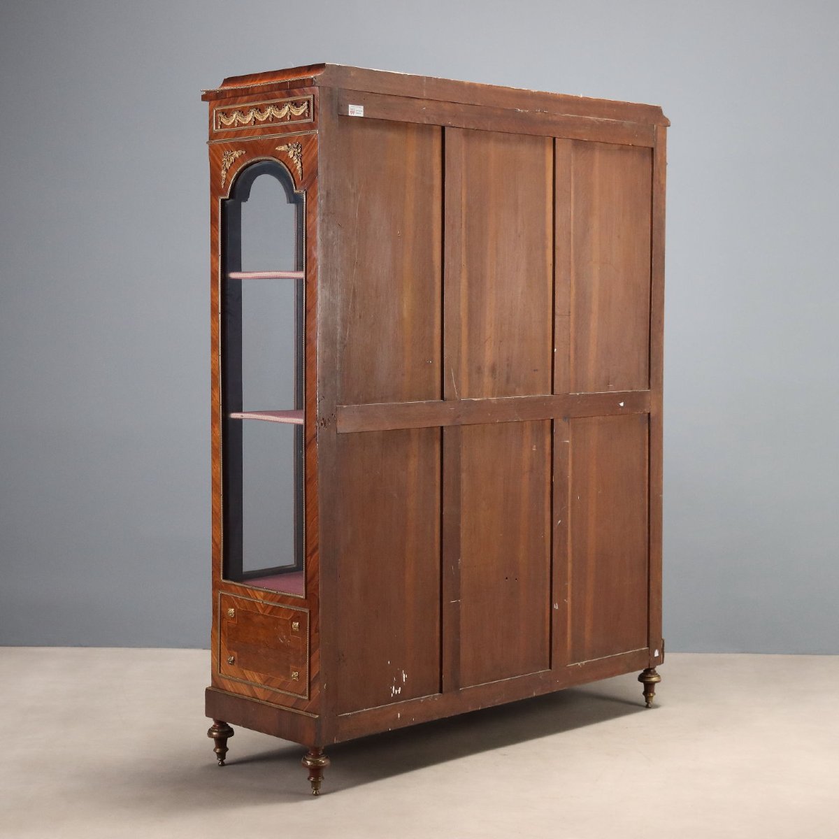 Libreria in Bois de Violette con bronzi Cesellati e dorati Francia Fine XIX Secolo-photo-8