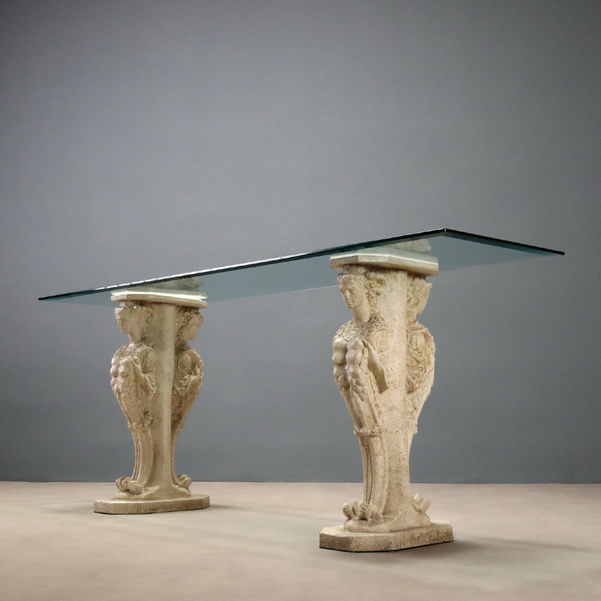 Consolle in Stile Neoclassico Italia XX Secolo-photo-3