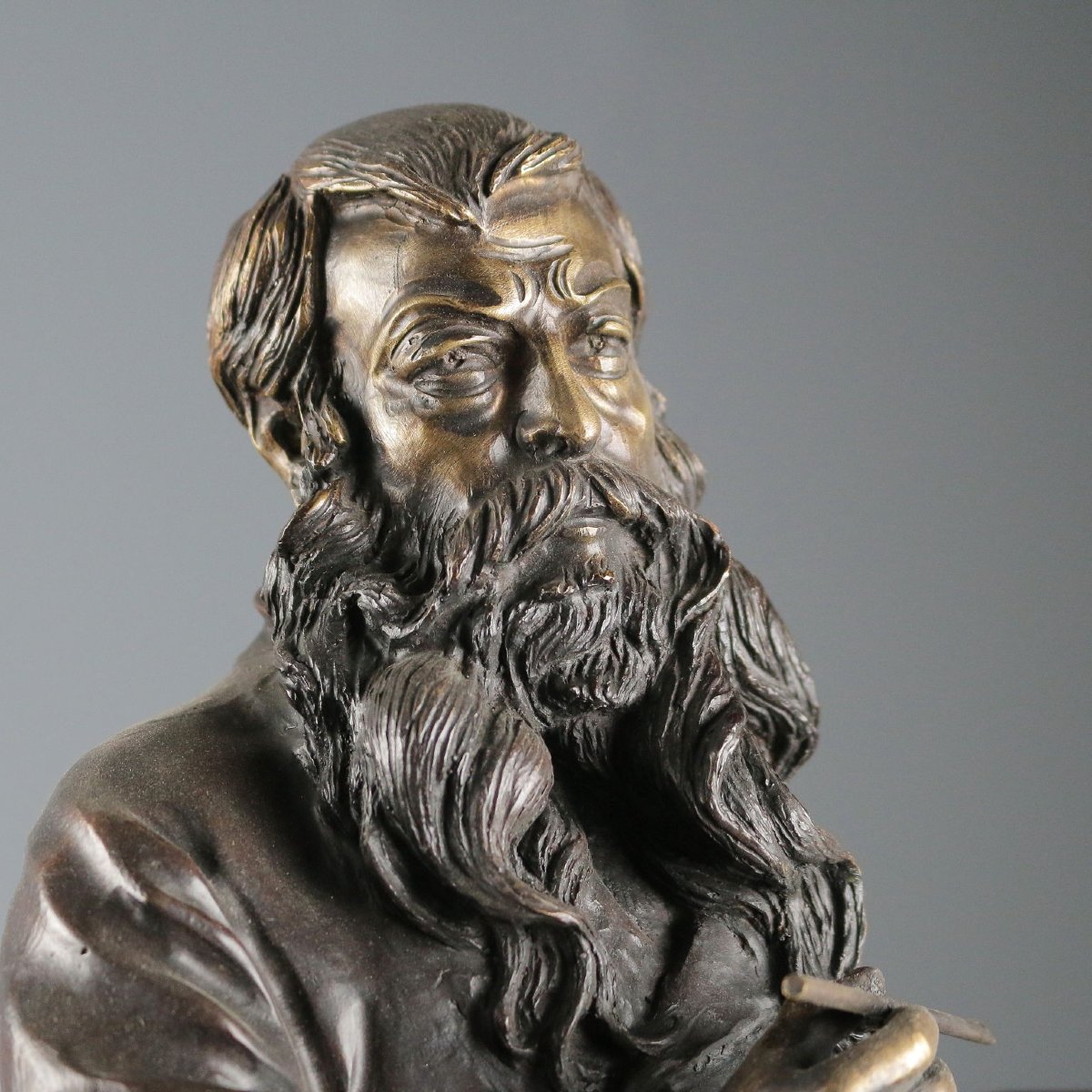 Il Pittore Vincenzo Gemito Fonderia Chiurazzi Napoli Italia XX Secolo-photo-2