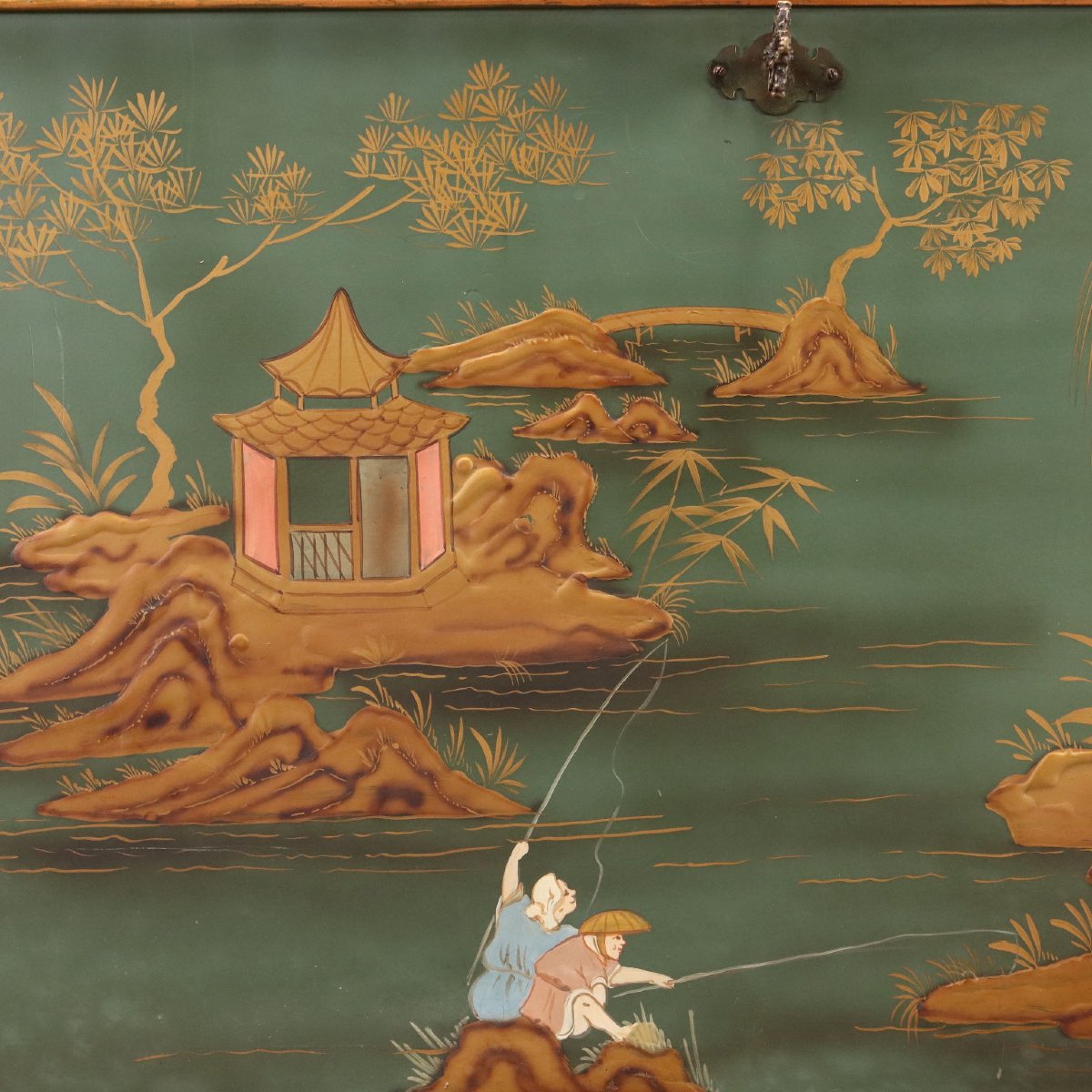 Mobile in Stile Chinoiserie Inghilterra Metà XX Secolo-photo-7