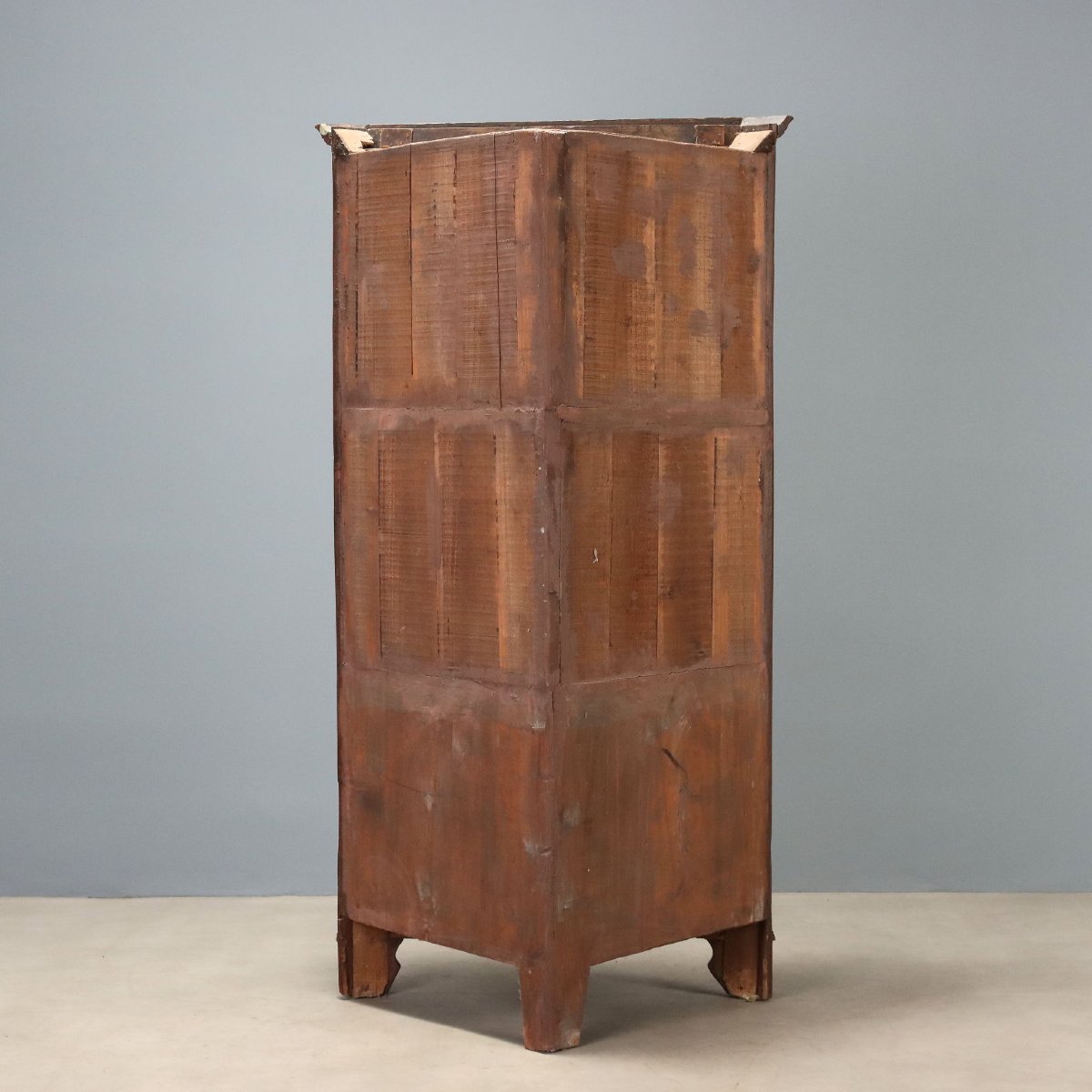 Angoliera in Noce con Anta Tripartita - Italia XIX Secolo Italia Fine XIX Secolo-photo-5