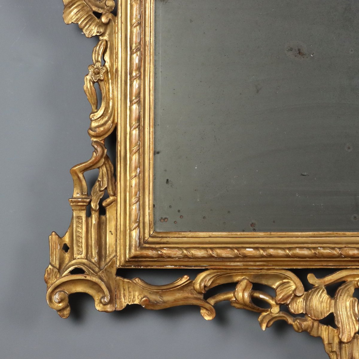Specchiera in Legno Intagliato e Dorato - Italia Fine XIX Secolo Italia Fine XIX Secolo-photo-5