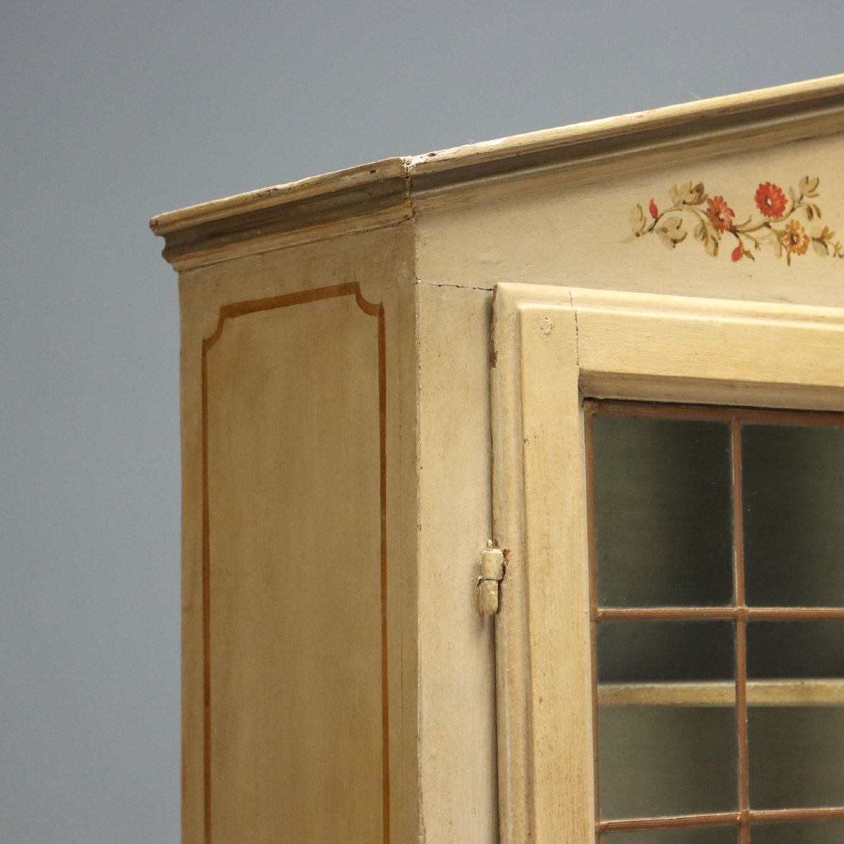 Credenza Doppio Corpo Barocchetto Italia, Terzo Quarto XVIII Secolo-photo-4