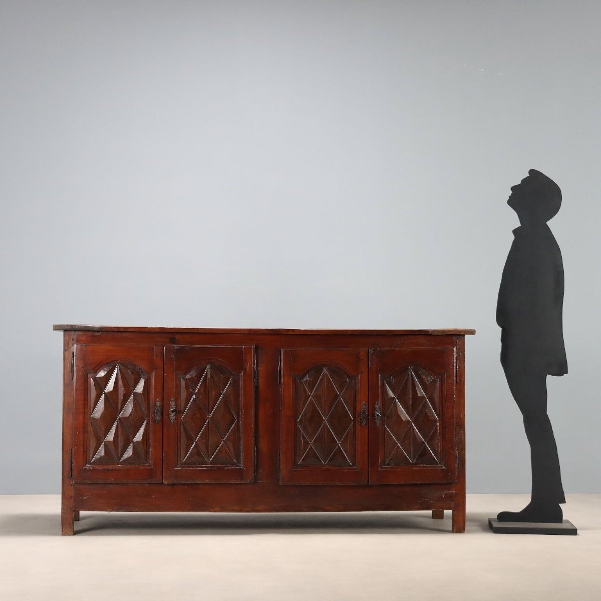 Credenza in Varie Essenze Italia Fine XVIII Inizio XIX Secolo-photo-2