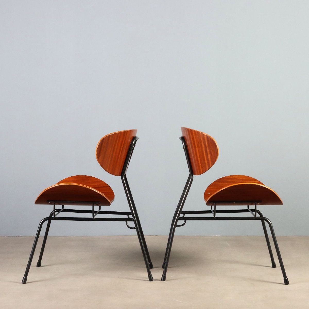 Poltroncine Vintage  T. Silvana Comfort Design Carlo Ratti Anni 50-photo-3