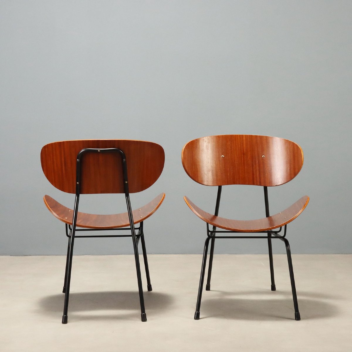 Poltroncine Vintage  T. Silvana Comfort Design Carlo Ratti Anni 50-photo-4