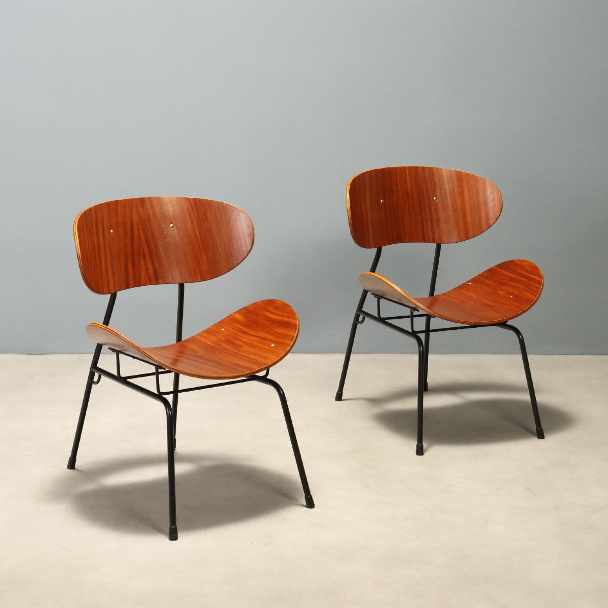 Poltroncine Vintage  T. Silvana Comfort Design Carlo Ratti Anni 50