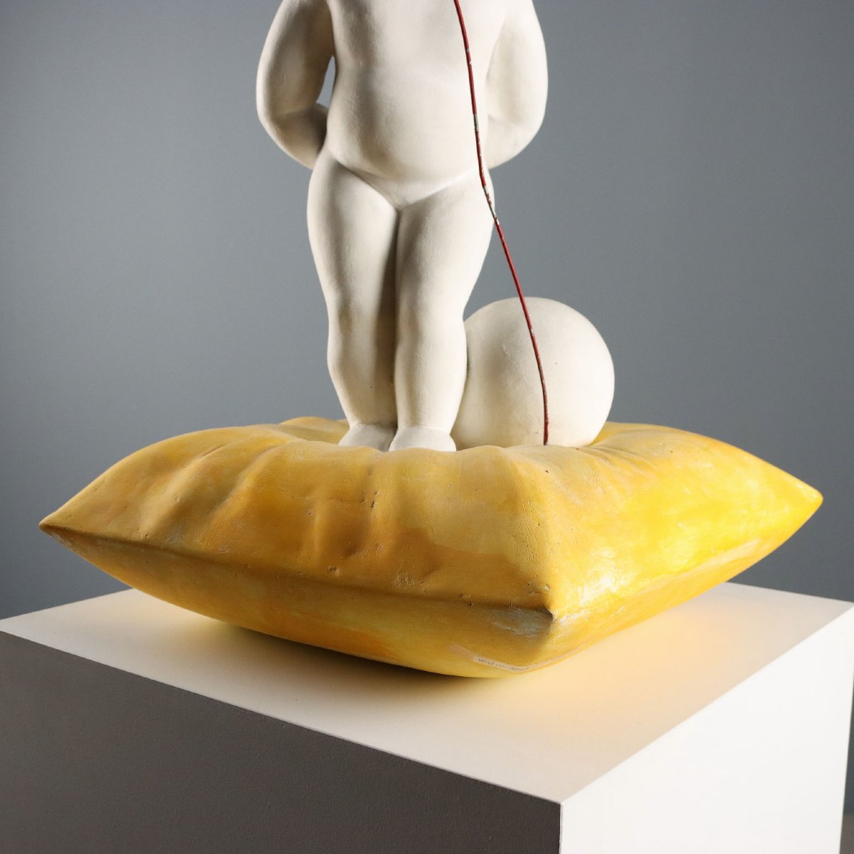 Scultura Contemporanea di Walter Guidobaldi Ceramica Gesso '900 -photo-2