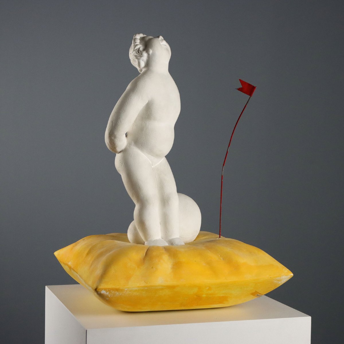 Scultura Contemporanea di Walter Guidobaldi Ceramica Gesso '900 
