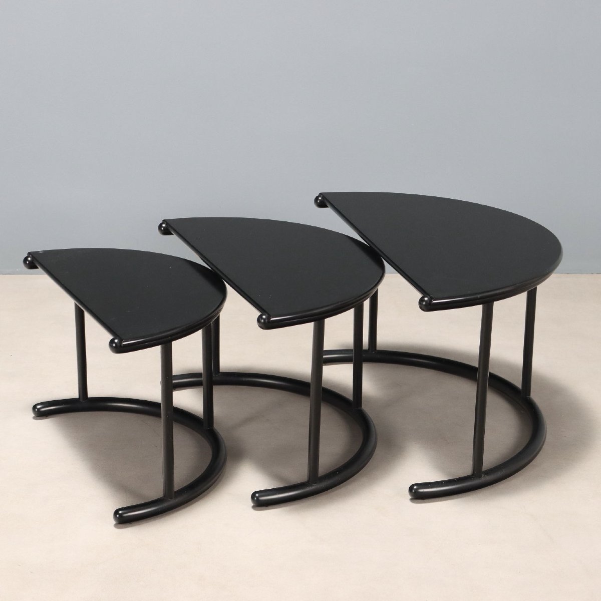 Tavolini Vintage Tria Design Gianfranco Frattini per Acerbis Anni 80