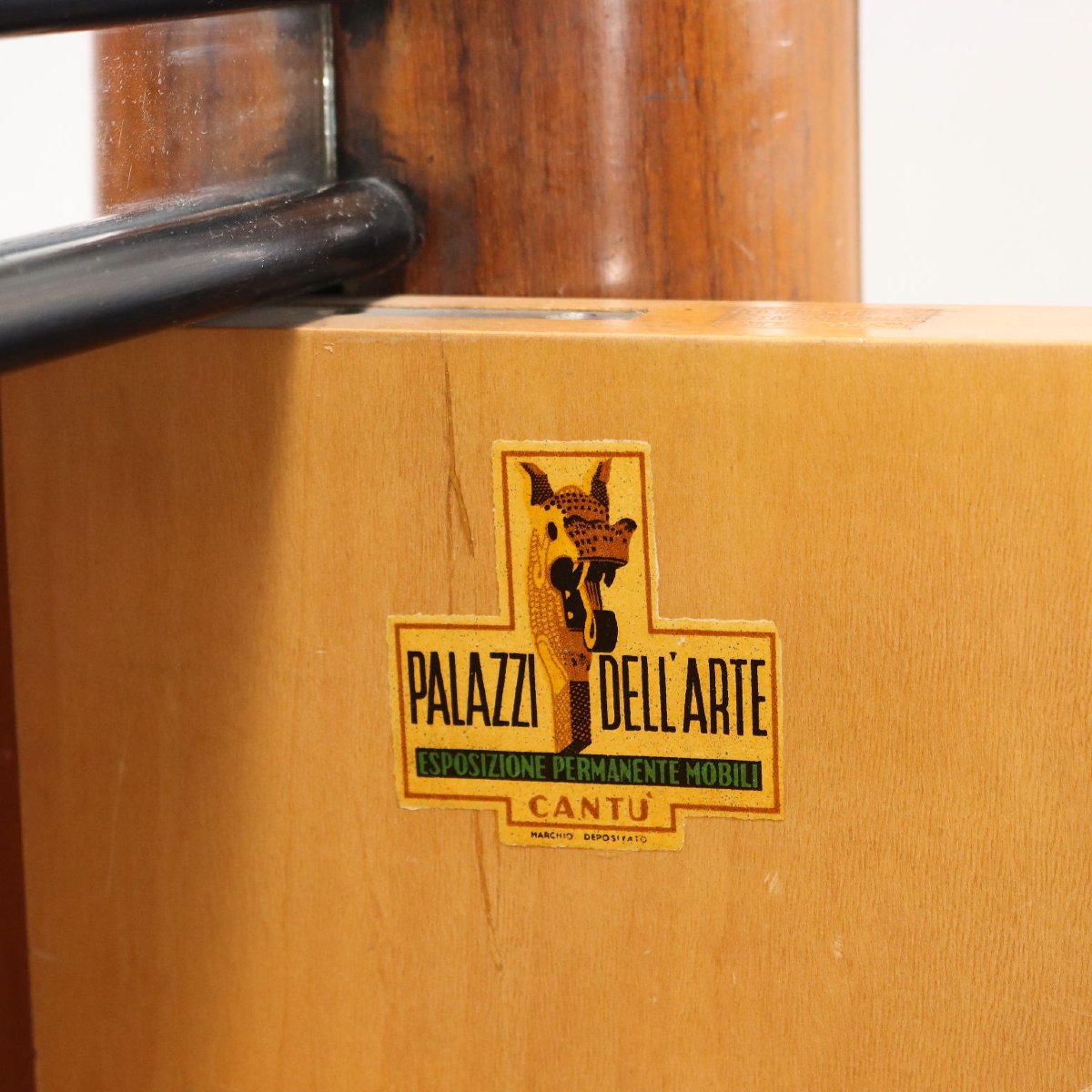 Buffet Vintage Palazzi dell'Arte Cantù Impiallacciato Noce Anni 40-photo-5