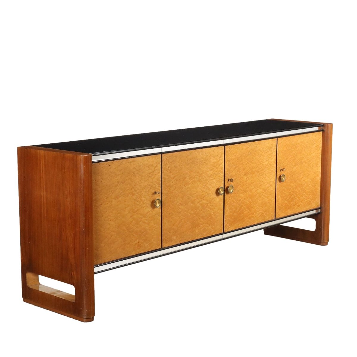 Buffet Vintage Palazzi dell'Arte Cantù Impiallacciato Noce Anni 40