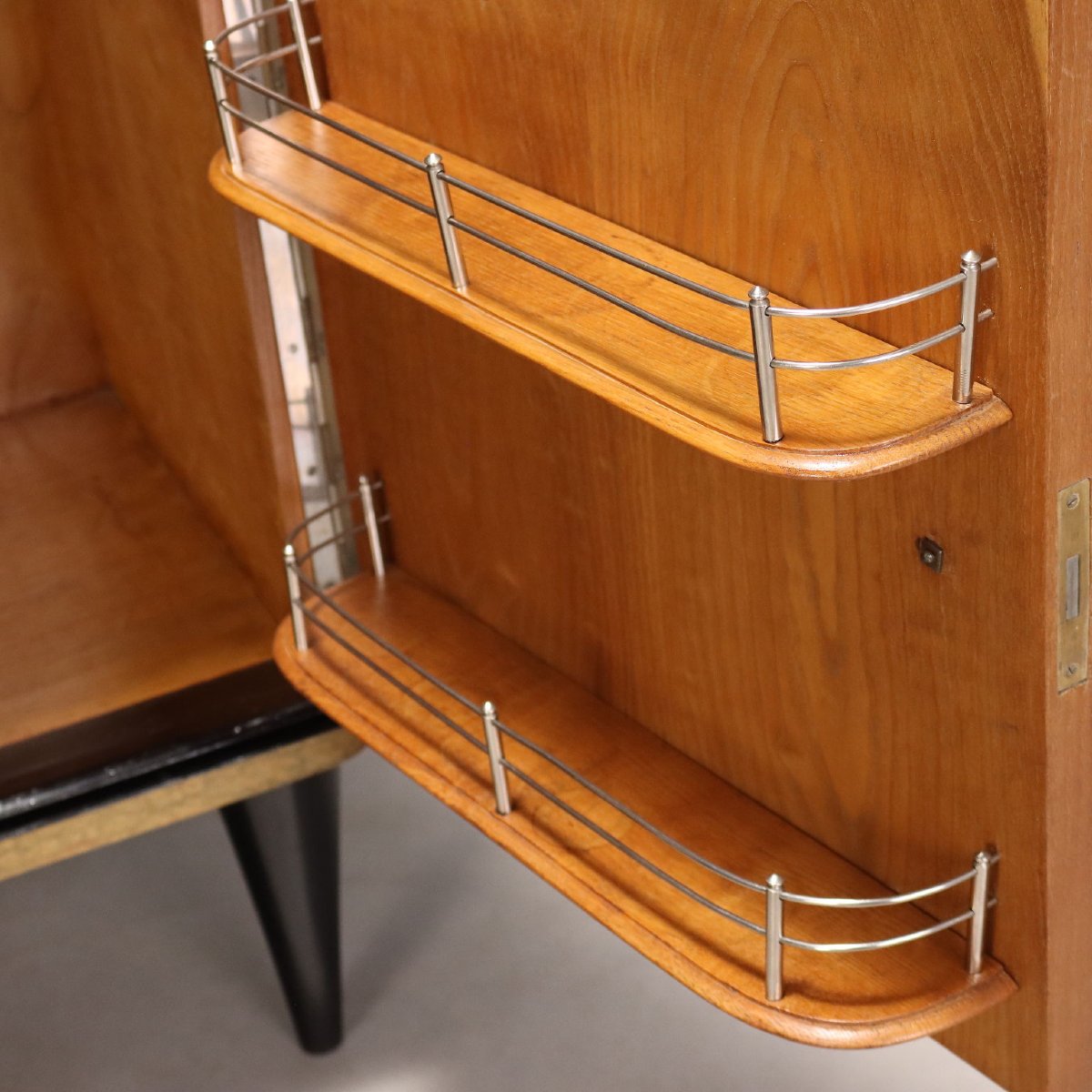 Mobile Vintage Buffet Anni '40 con Funzione Bar Italia-photo-2