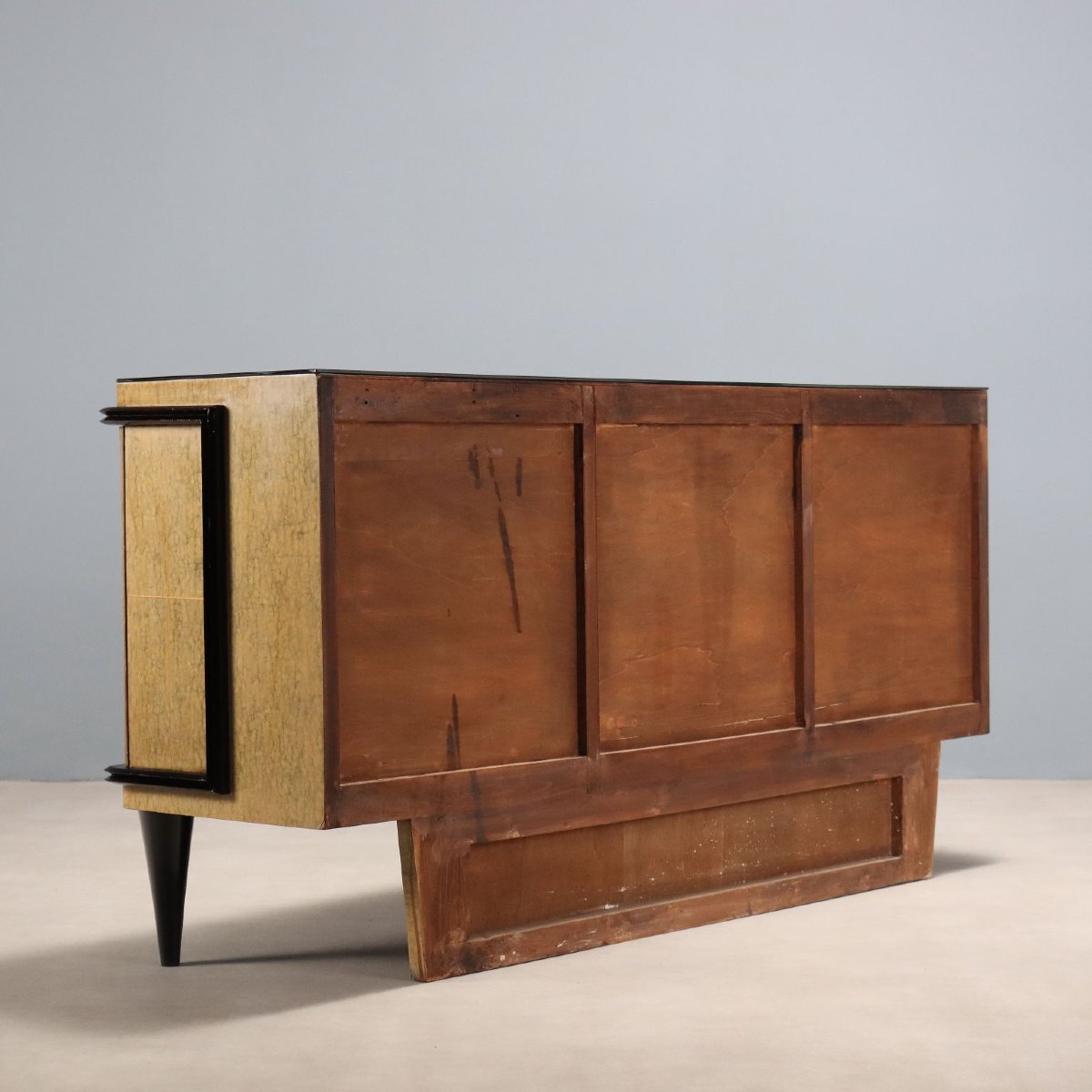 Mobile Vintage Buffet Anni '40 con Funzione Bar Italia-photo-7