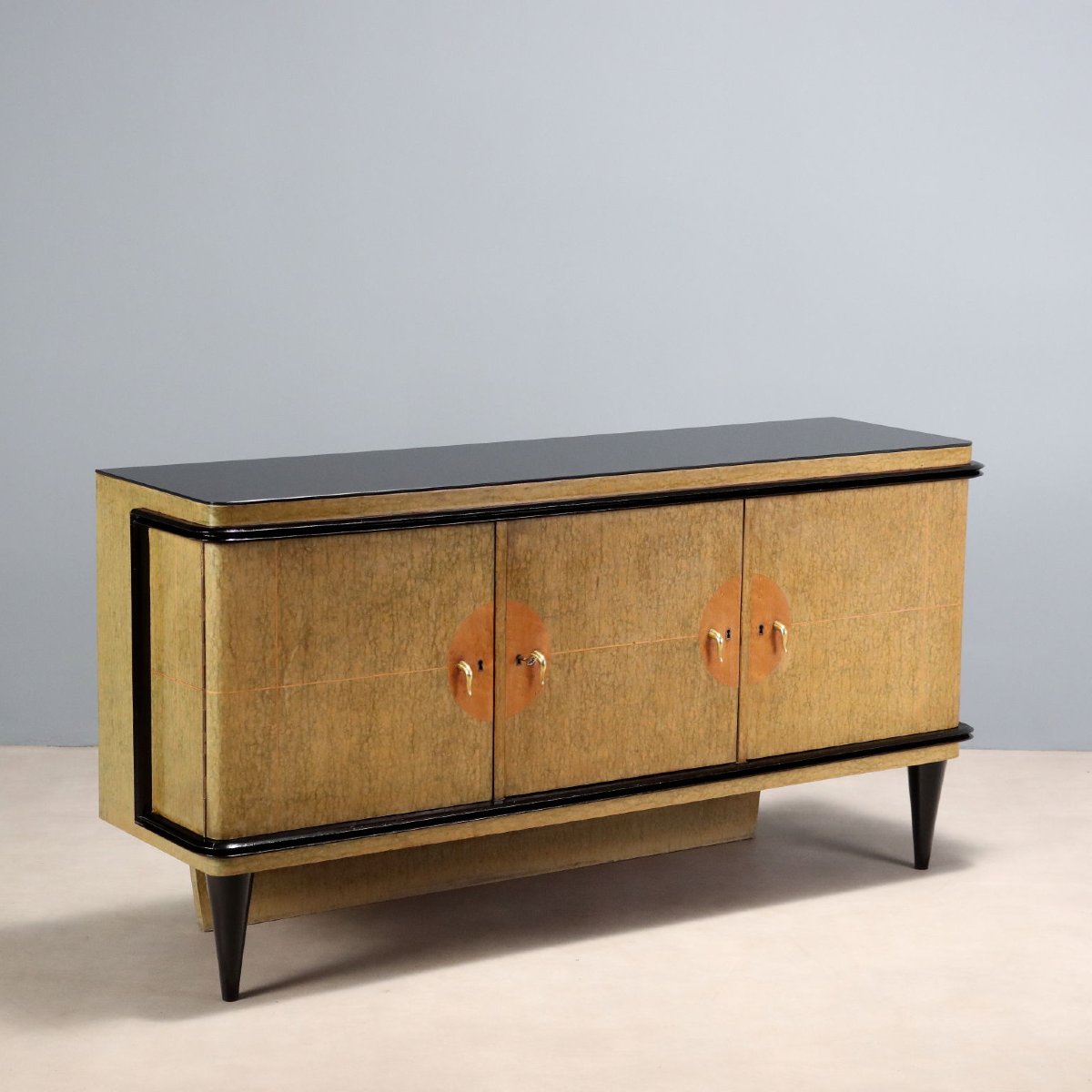 Mobile Vintage Buffet Anni '40 con Funzione Bar Italia