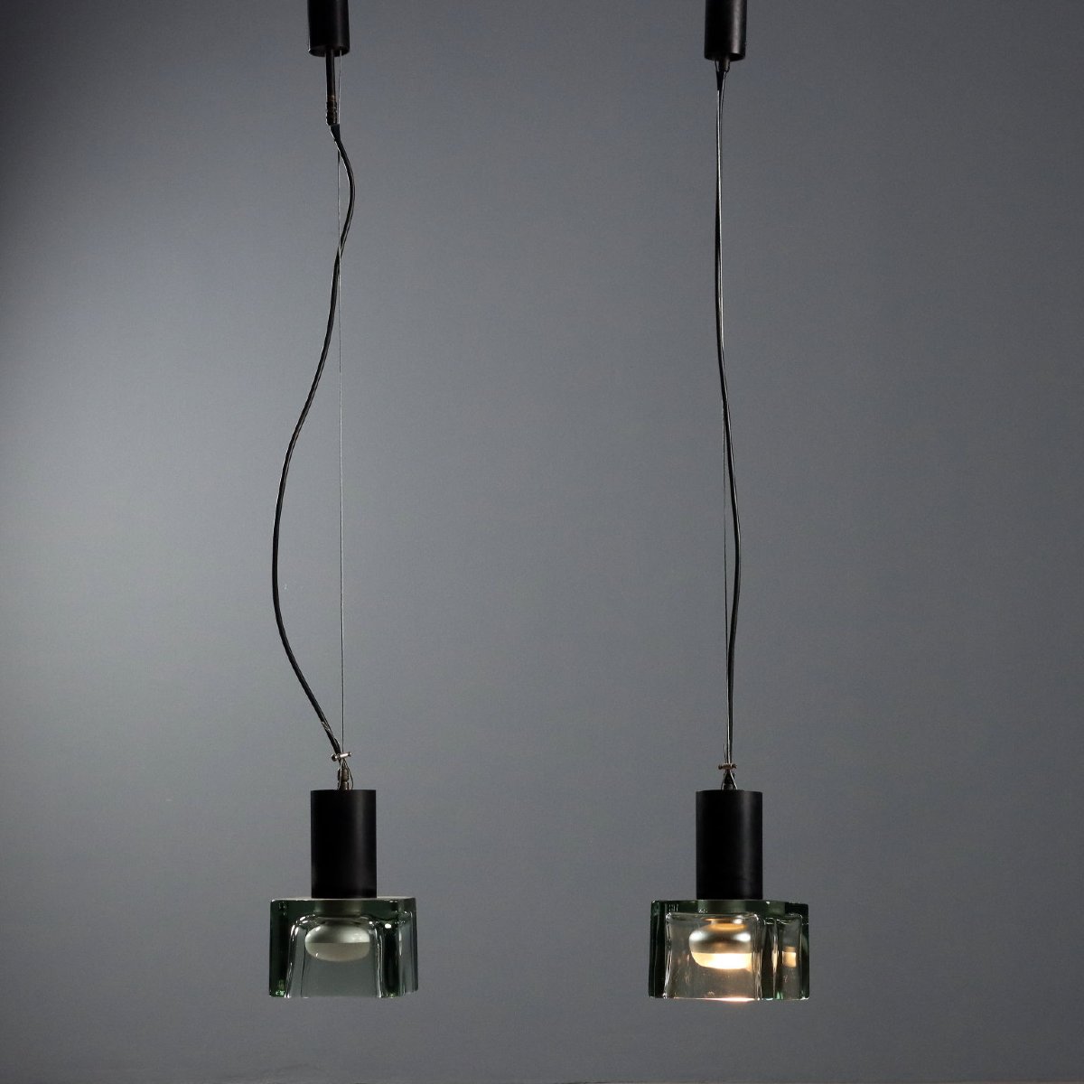 Due Lampade Design di Flavio Poli Italia Anni '60