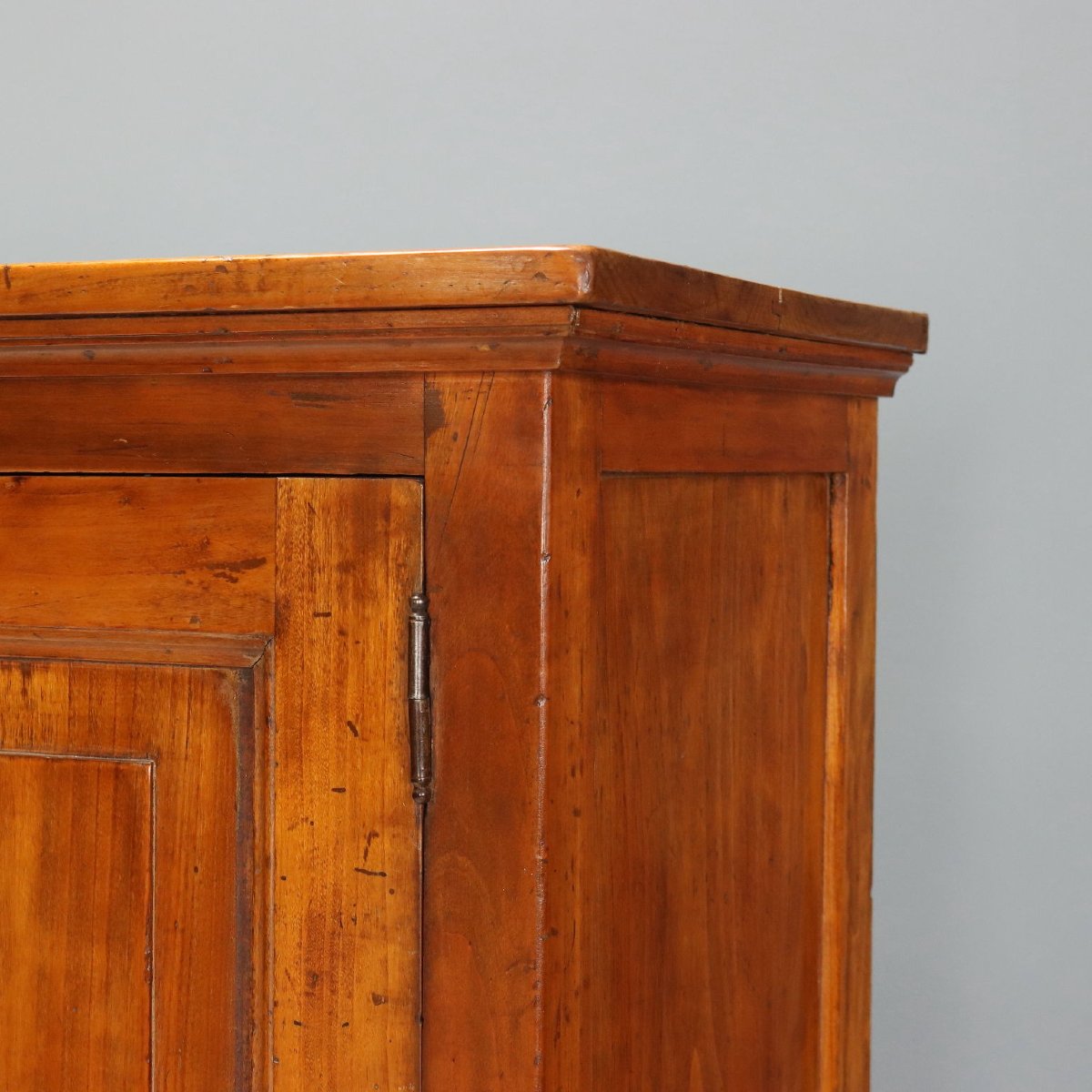 Credenza Direttorio in Pioppo Tinto Noce Italia Inizio XIX Secolo-photo-2