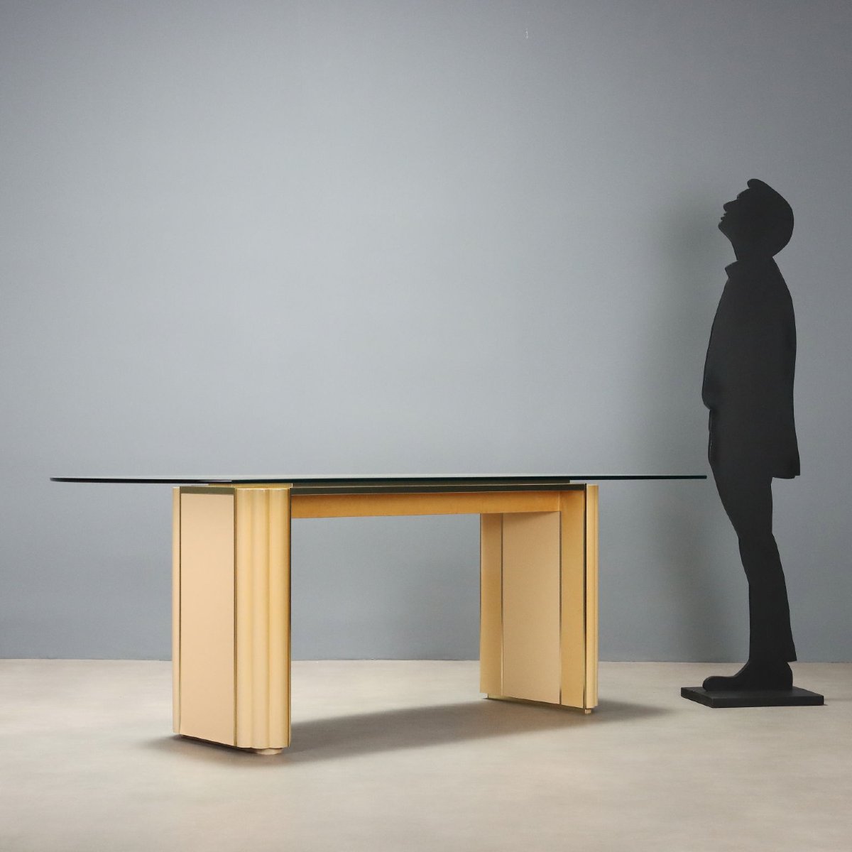 Tavolo AD 006 Design Alain Delon per Mario Sabot Anni 70 -photo-2