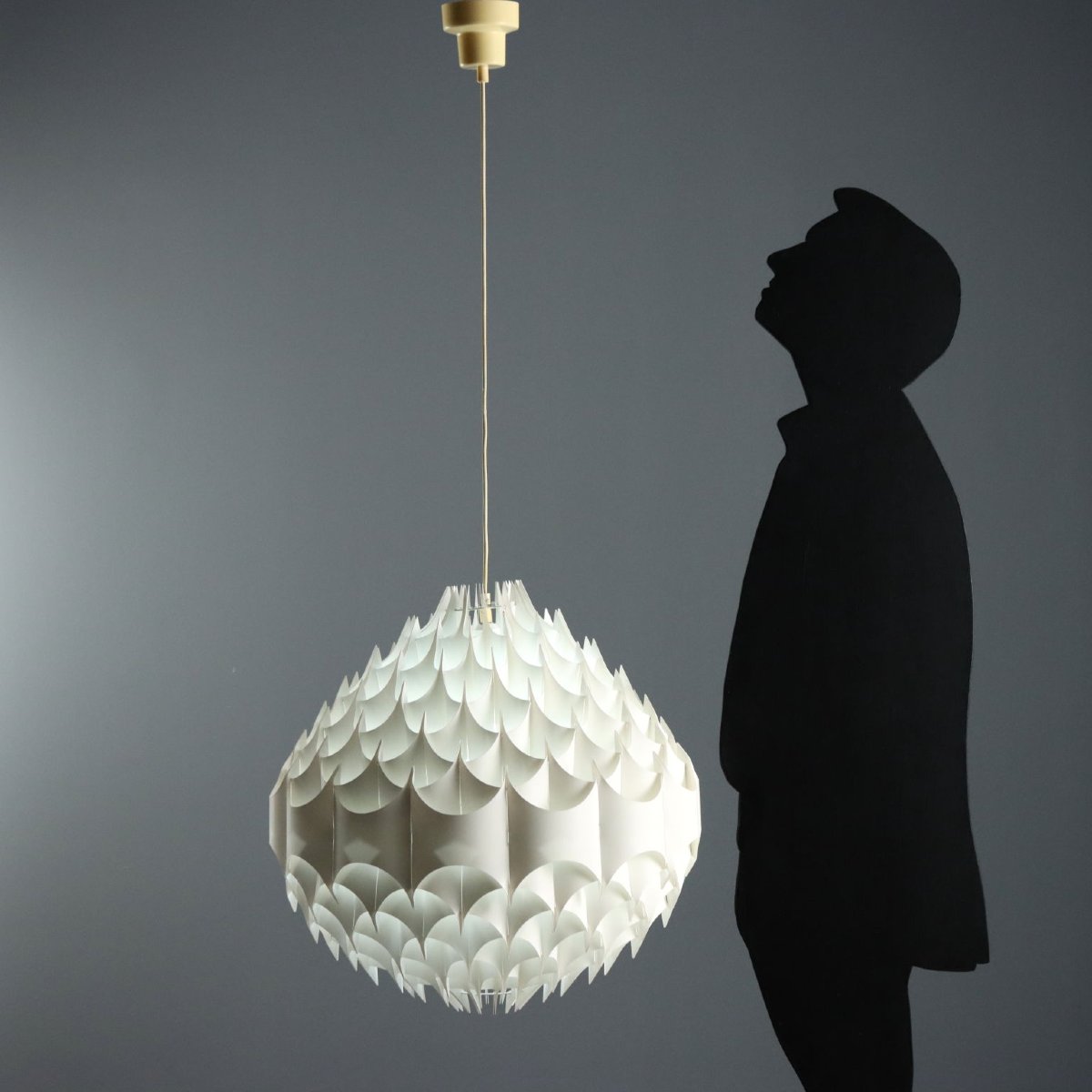 Lampada 'Rythmic' Design Havlova Milanda per Vest Leuchten Anni 60-70 Originale-photo-2