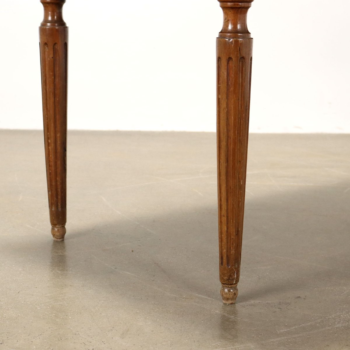Tavolo Neoclassico Antico Noce Pioppo Italia XVIII Secolo-photo-1