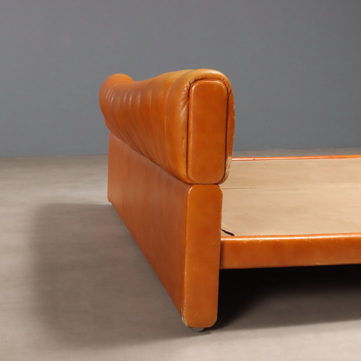 Letto Poltrona Frau Vintage Design Luigi Massoni Italia Anni 70 Originale-photo-3