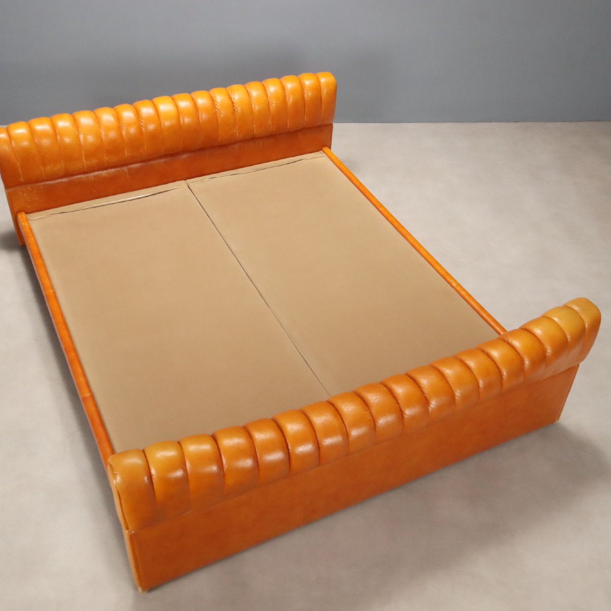 Letto Poltrona Frau Vintage Design Luigi Massoni Italia Anni 70 Originale-photo-5