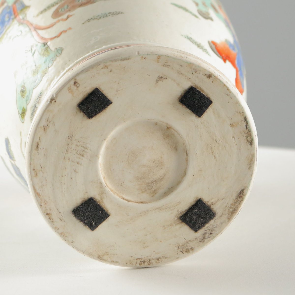 Vaso a Balaustro in Porcellana Cina Fine Epoca Qing 1868-1912-photo-4