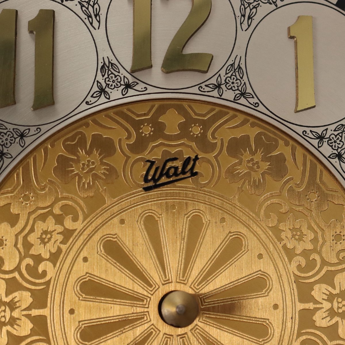 Orologio a Pendolo Walt Antico Legno Verniciato Aquila Germanica XX Secolo-photo-3