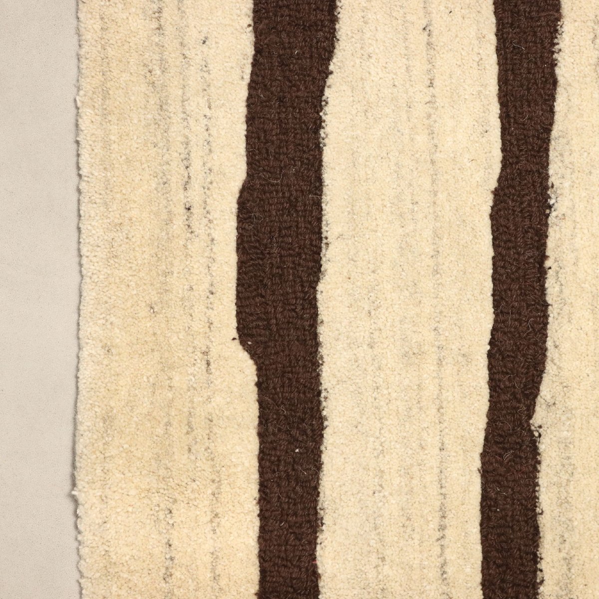 Tappeto Design Sartori Burano Lana Nodo Fine a Righe 255 x 275 cm Originale-photo-3