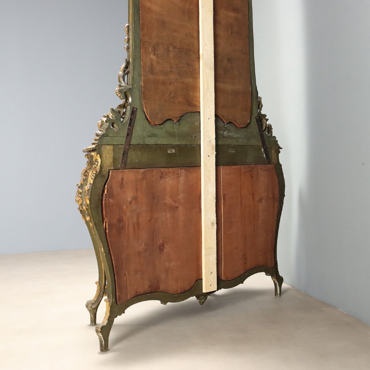 Consolle con Specchiera Stile Barocchetto Italia Fine XIX Secolo-photo-8