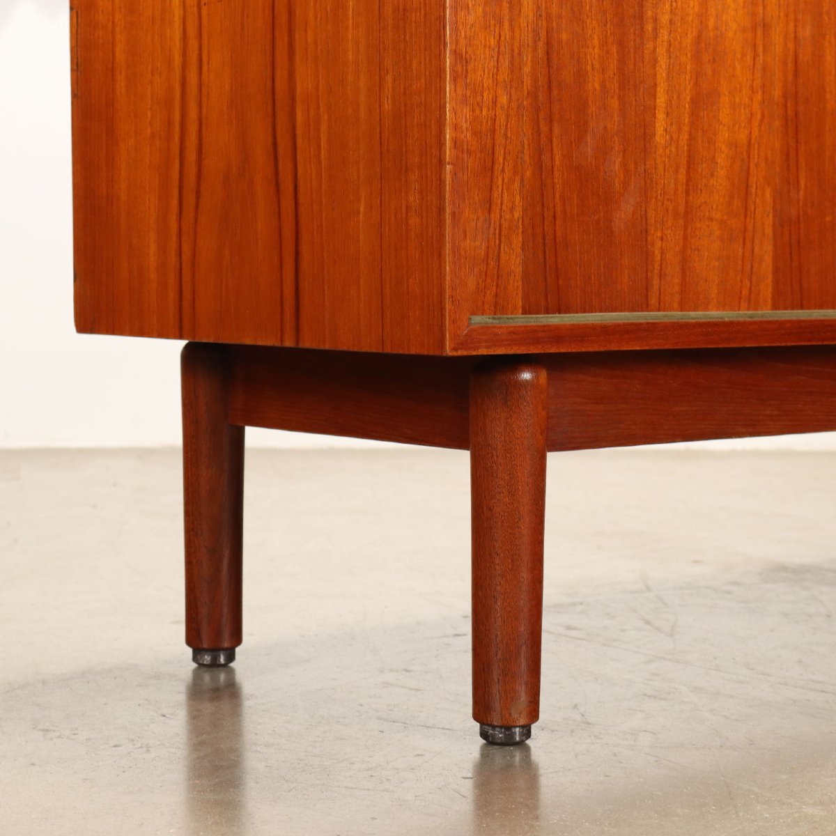 Sideboard Design Fratelli Saporiti Impiallacciato Teak Anni 60 Originale-photo-6