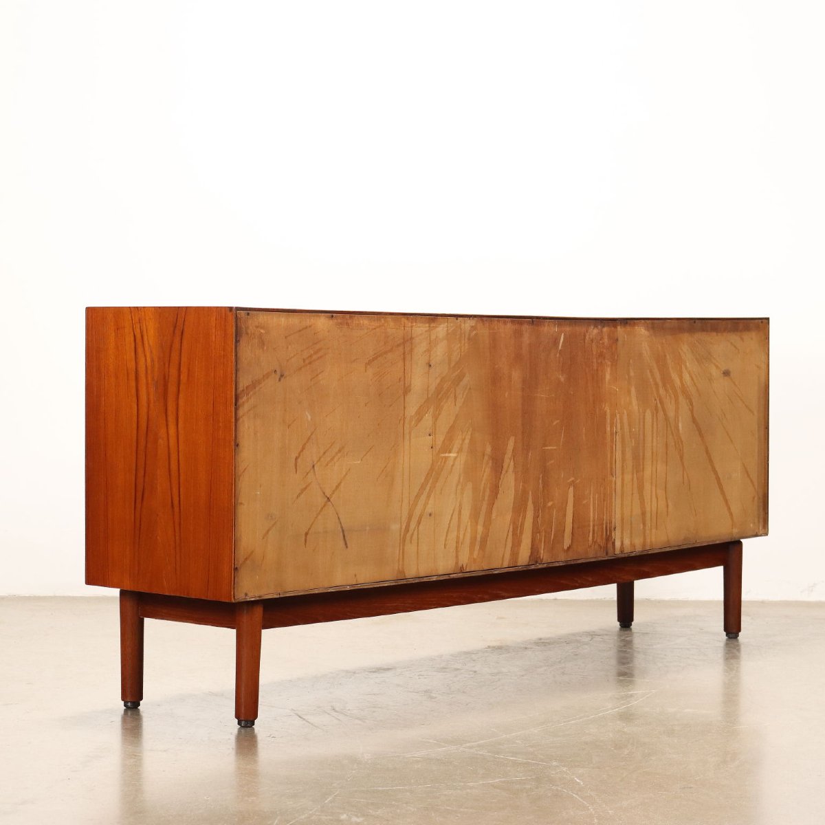 Sideboard Design Fratelli Saporiti Impiallacciato Teak Anni 60 Originale-photo-7