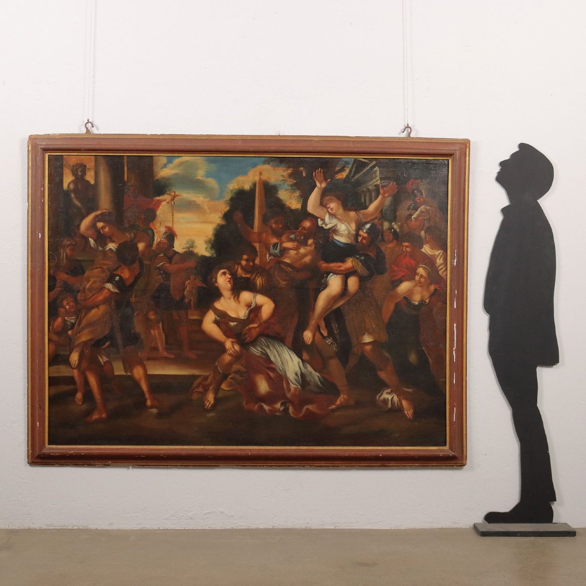Dipinto con Il Ratto delle Sabine-photo-2