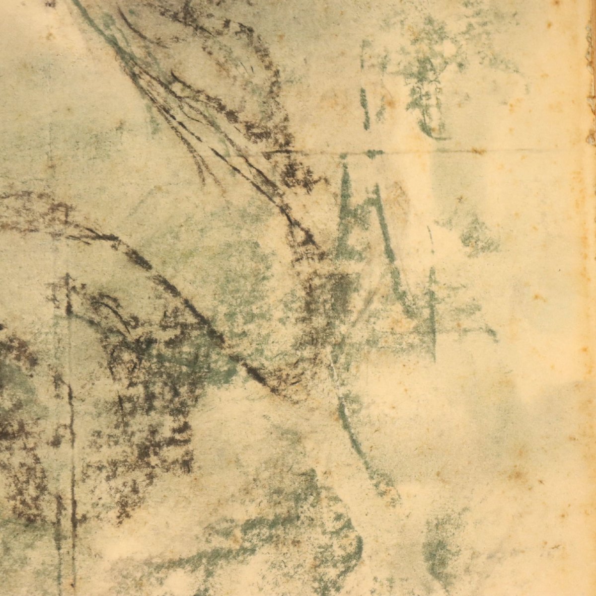 'Antonio Mancini' Volto Femminile Disegno Firmato Tecnica Mista XIX Secolo-photo-4