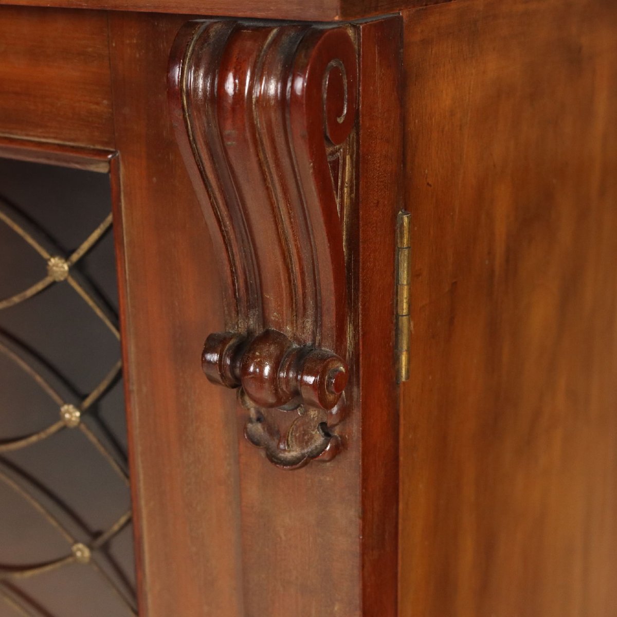 Credenza Vittoriana in Mogano Inghilterra Fine XIX Secolo-photo-3