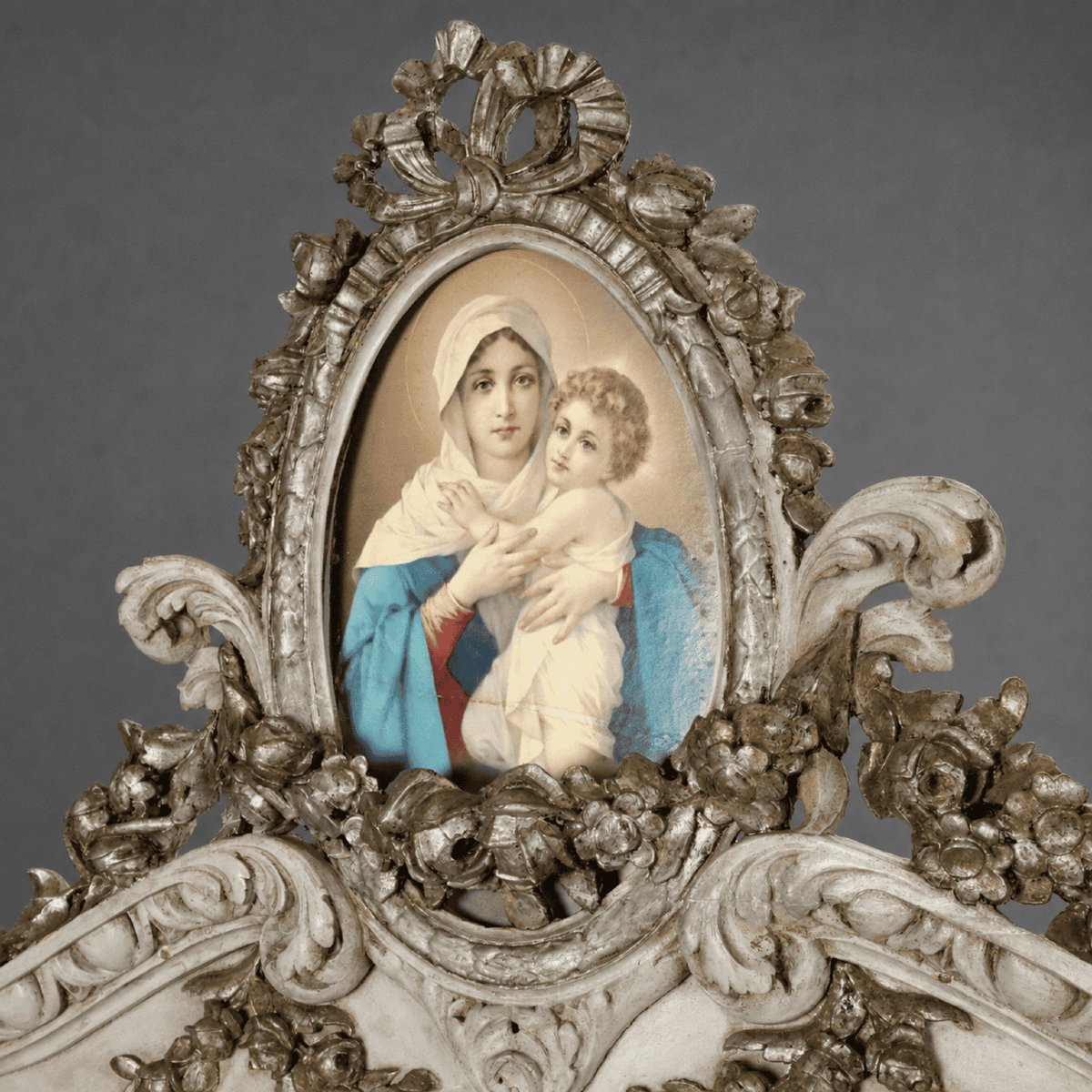 Credenza Doppio Corpo in Abete Laccato - Italia XIX Secolo Italia, metà XIX Secolo-photo-4