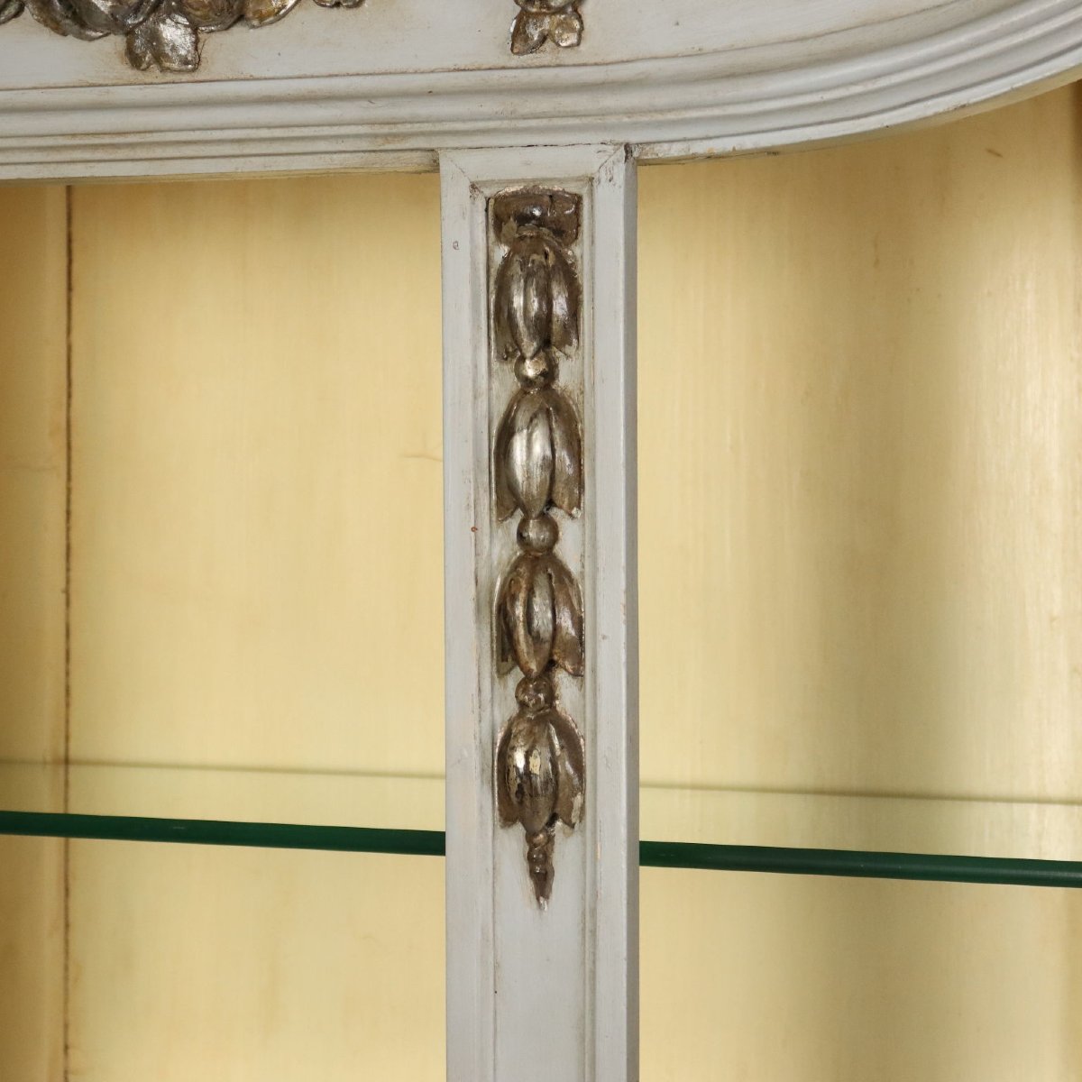 Credenza Doppio Corpo in Abete Laccato - Italia XIX Secolo Italia, metà XIX Secolo-photo-2