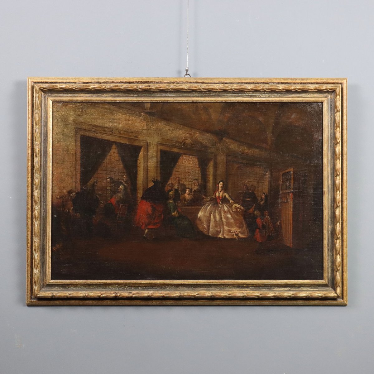 Francesco Guardi Il Parlatorio delle Monache di San Zaccaria Copia XIX Secolo