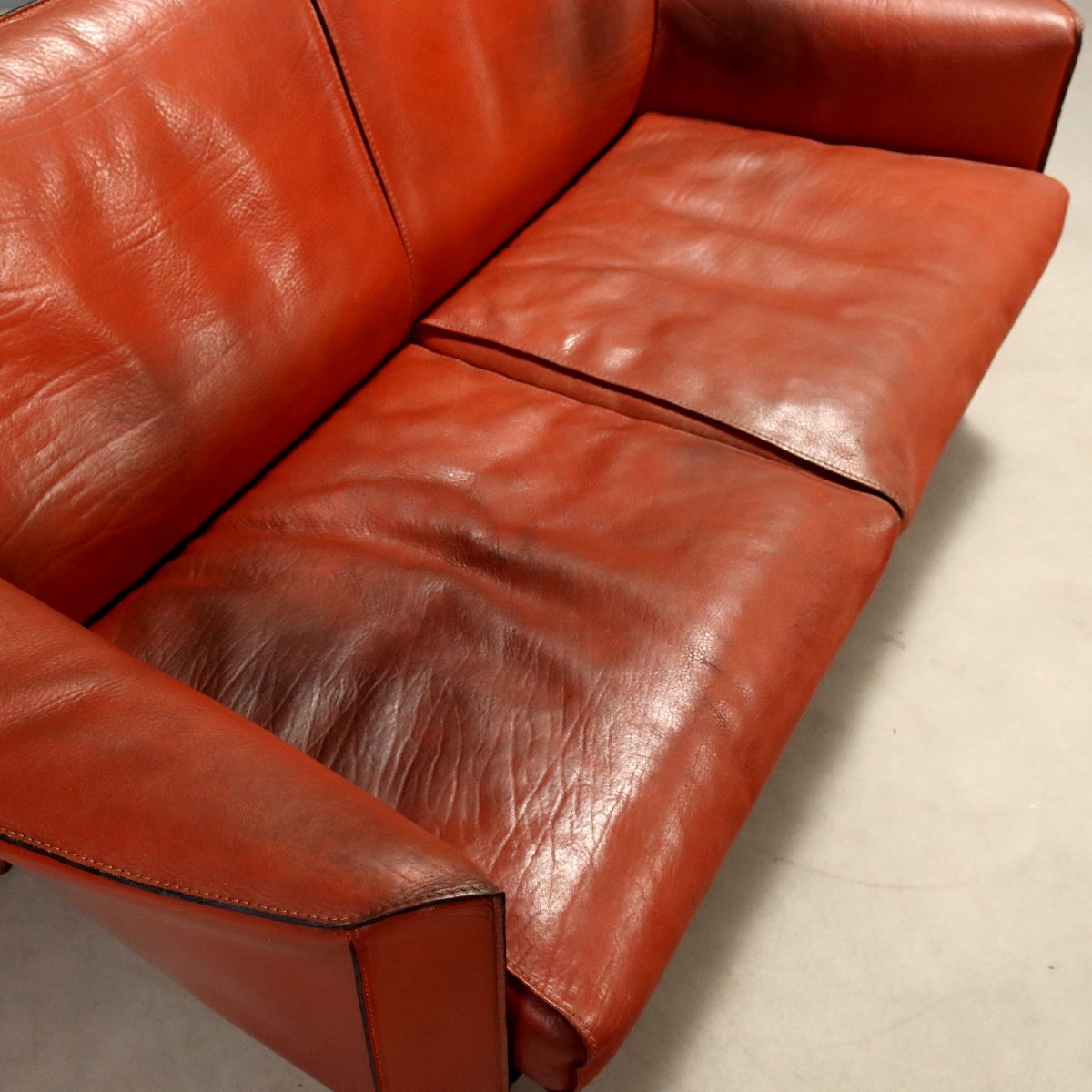 Divano Cassina CAB 415 Vintage Design Mario Bellini Anni 80 Originale-photo-2