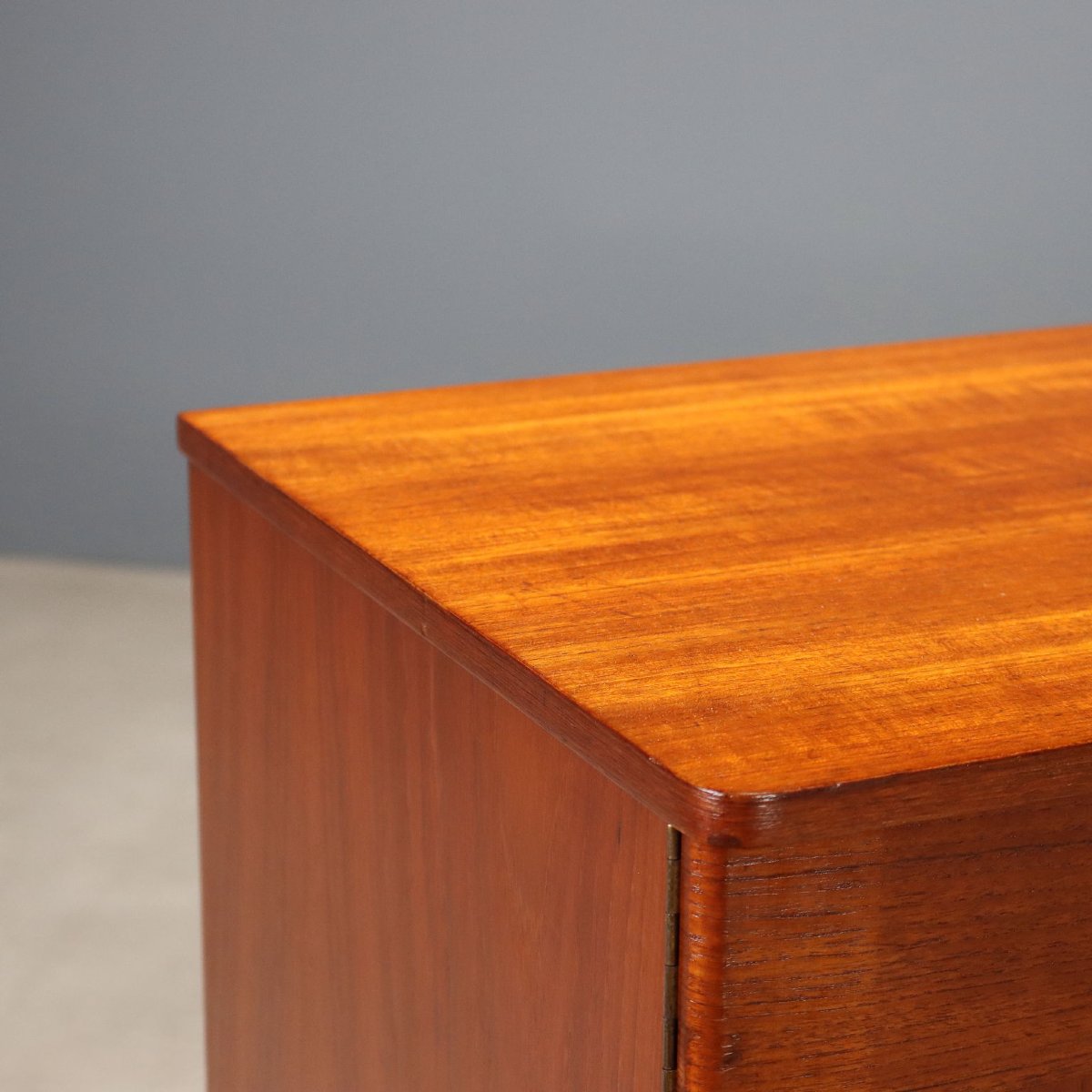 Sideboard Vintage Teak Design Inglese Anni 60 Restaurato-photo-3