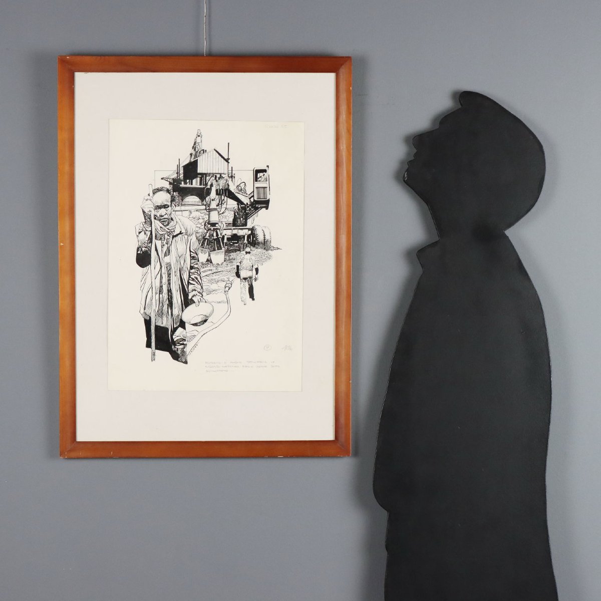 Sergio Toppi Tavola Illustrata Quadro China su Carta Firmato Originale-photo-2