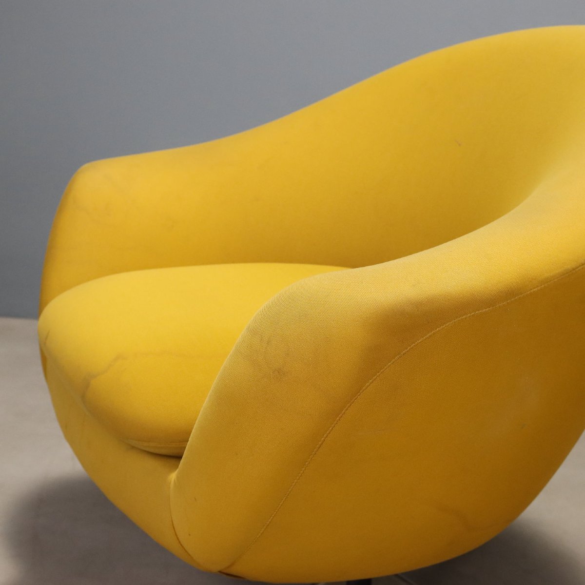 Poltrone Design Carl Eric Klote per Overman MFG Gialle Svezia Anni 60 Originali-photo-3