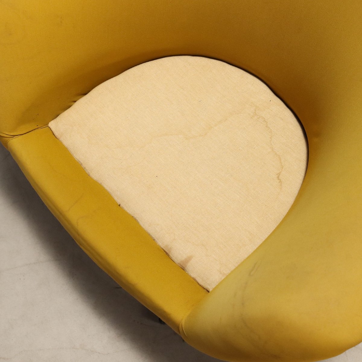 Poltrone Design Carl Eric Klote per Overman MFG Gialle Svezia Anni 60 Originali-photo-4