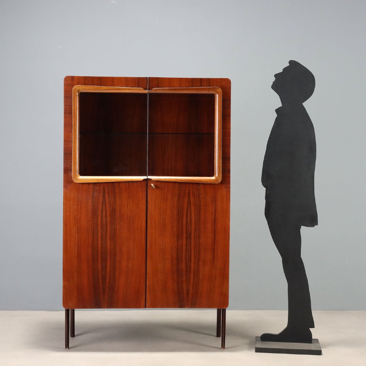 Mobile Sala Vintage Design Ico Parisi Manifattura F.lli Rizzi Anni 50 Originale-photo-2