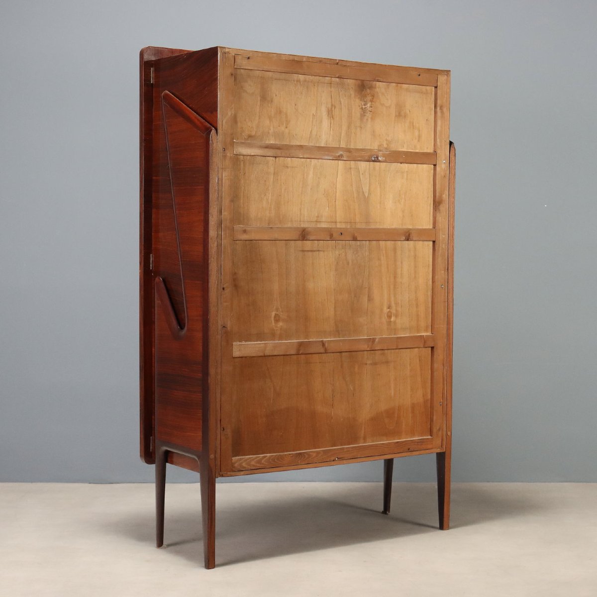 Mobile Sala Vintage Design Ico Parisi Manifattura F.lli Rizzi Anni 50 Originale-photo-8