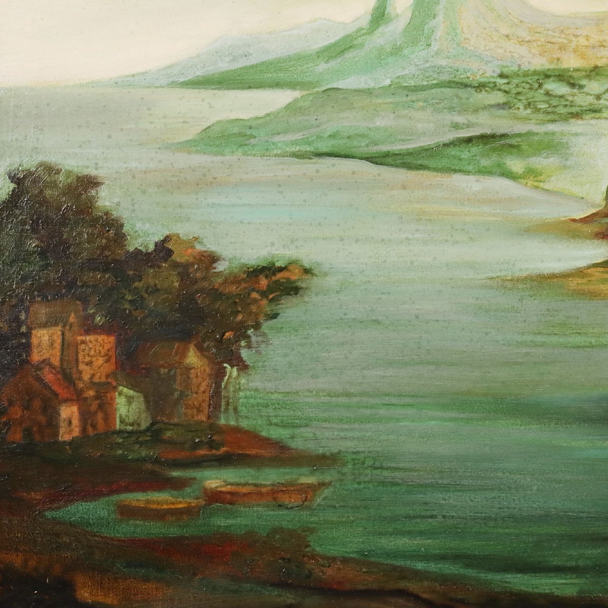 Dipinto Contemporaneo Firmato A. Cappuccio Omaggio a Davide Campari-photo-1