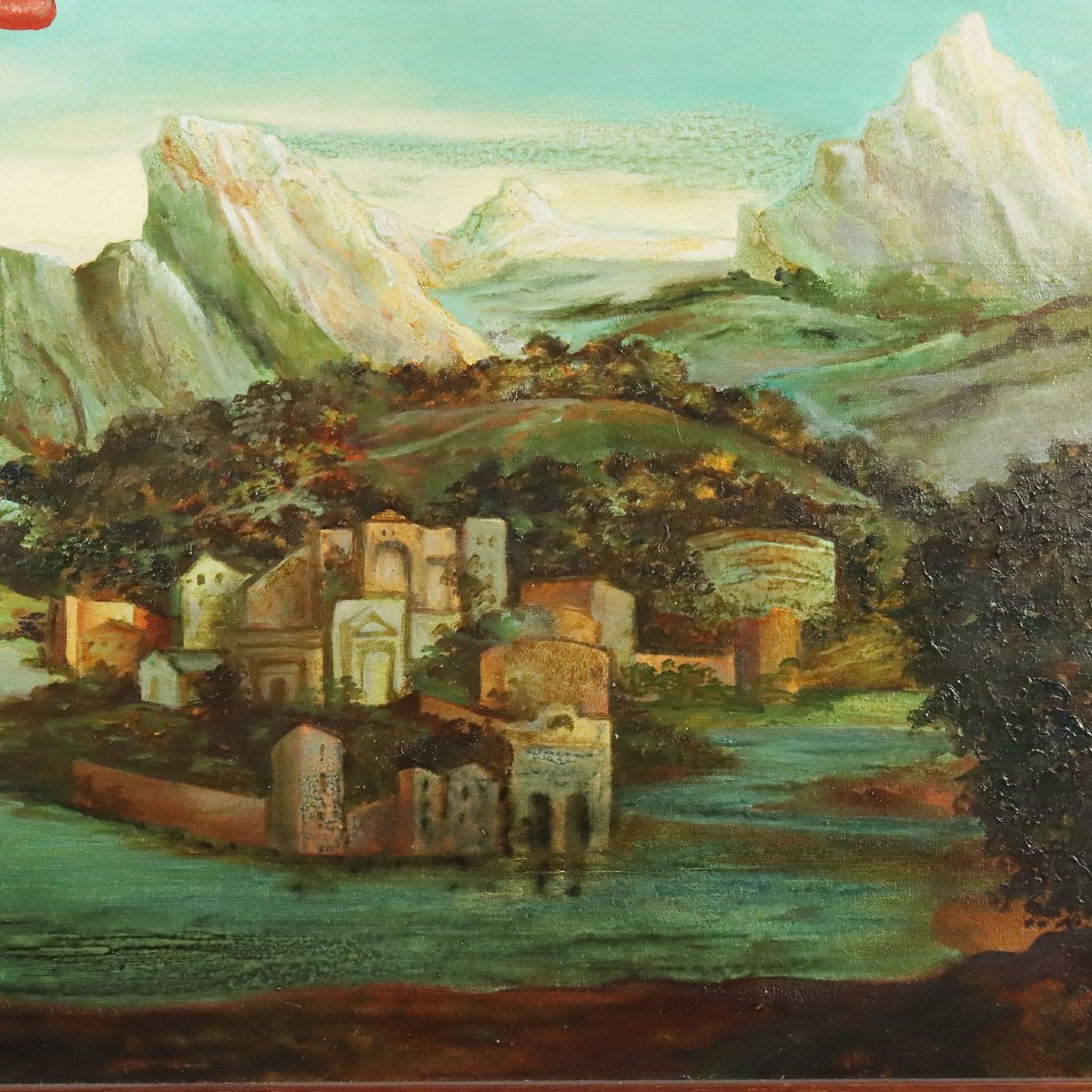 Dipinto Contemporaneo Firmato A. Cappuccio Omaggio a Davide Campari-photo-2